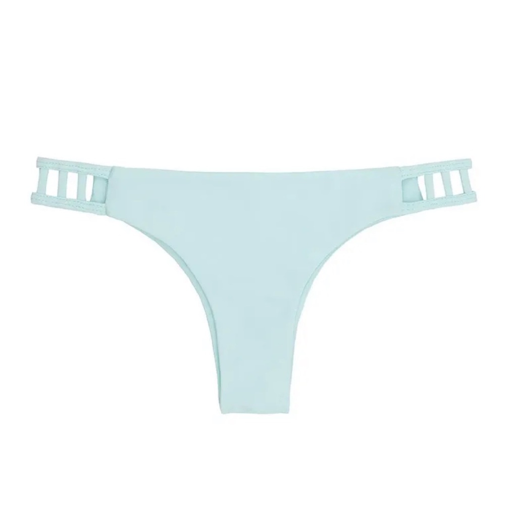 Issa de’mar Hina Side Cutout Cheeky Bikini Bottoms in Mint Green SZ M NWT